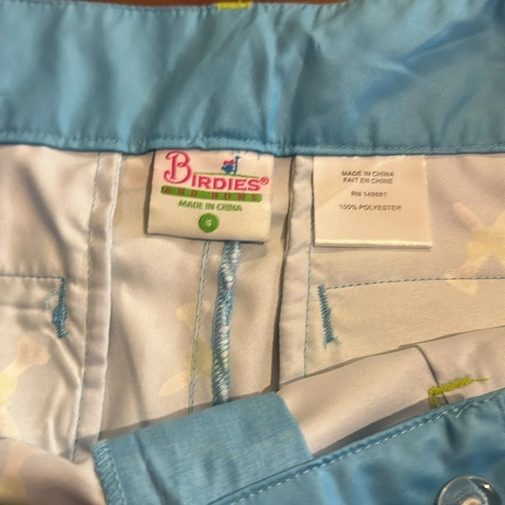 NWT Birdies and Bows Women’s Golf Shorts Size 6